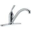 Delta Classic Modern Single Handle Chrome Kitchen Faucet 473780