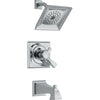 Delta Dryden Dual Control Chrome Tub and Shower Combination Trim 454593