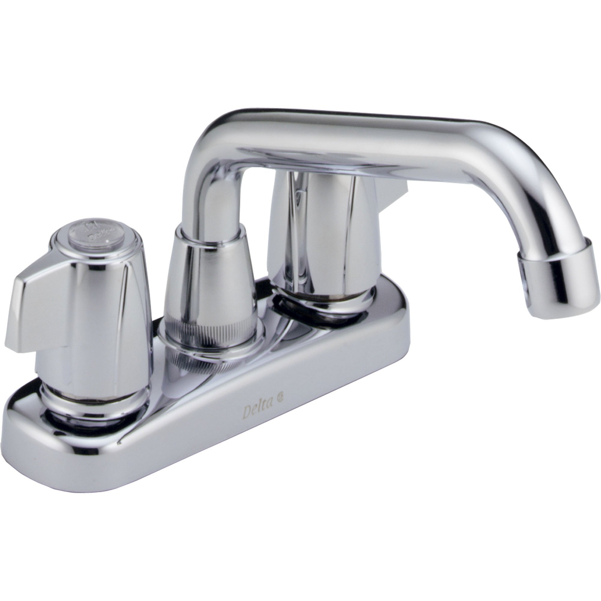 Delta Chrome Finish Two Handle Centerset Laundry Sink Faucet 572900