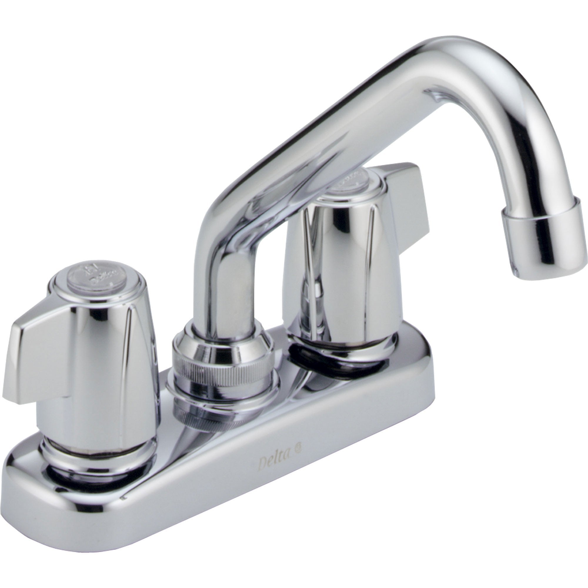 Delta Chrome Finish Two Handle Centerset Laundry Sink Faucet 572903