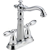 Delta Victorian 2-Handle Traditional Lever Chrome Bar Faucet 584090