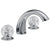 Delta Chrome Finish Roman Tub Filler Faucet Complete Fixture Includes Trim Kit and Rough-in Valve 655018