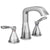 Delta Stryke Chrome Finish Widespread Bathroom Sink Faucet with Matching Drain and Lever Handles D35776MPUDST