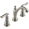 Delta Stainless Steel Linden Widespread Faucet, Paper Holder, Towel Ring, 24" Towel Bar, and Tub and Shower Faucet INCLUDES Valve Package D056CR