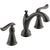 Delta Linden Venetian Bronze High Arc Widespread Bathroom Sink Faucet 555579