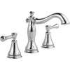 Delta Chrome Finish 2-Handle Widespread Bathroom Sink Faucet 579516