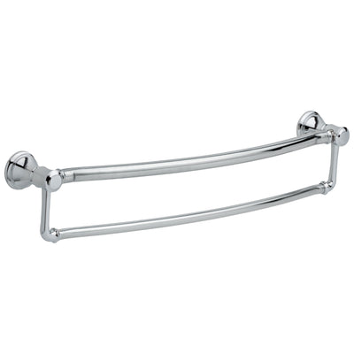 Delta Bath Safety Chrome DELUXE Bathroom Accessory Set Includes: 18" and 36" Single Grab Bar, Corner Shelf, TP Holder, 24" Double Bar D10117AP