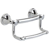 Delta Bath Safety Chrome BASICS Bathroom Accessory Set Includes: 18" Grab Bar, Corner Shower Shelf, Paper Holder with Assist Grab Bar D10116AP