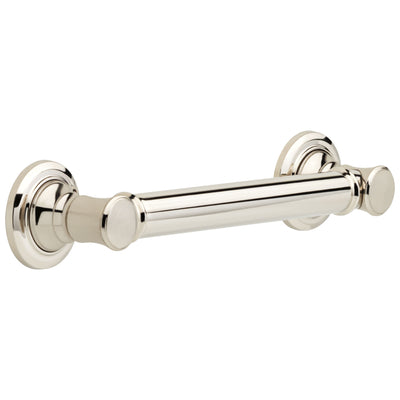 Delta Bath Safety Polished Nickel DELUXE Bathroom Accessory Set Includes: 12" and 36" Grab Bar, Corner Shelf, Paper Holder, 24" Double Bar D10125AP