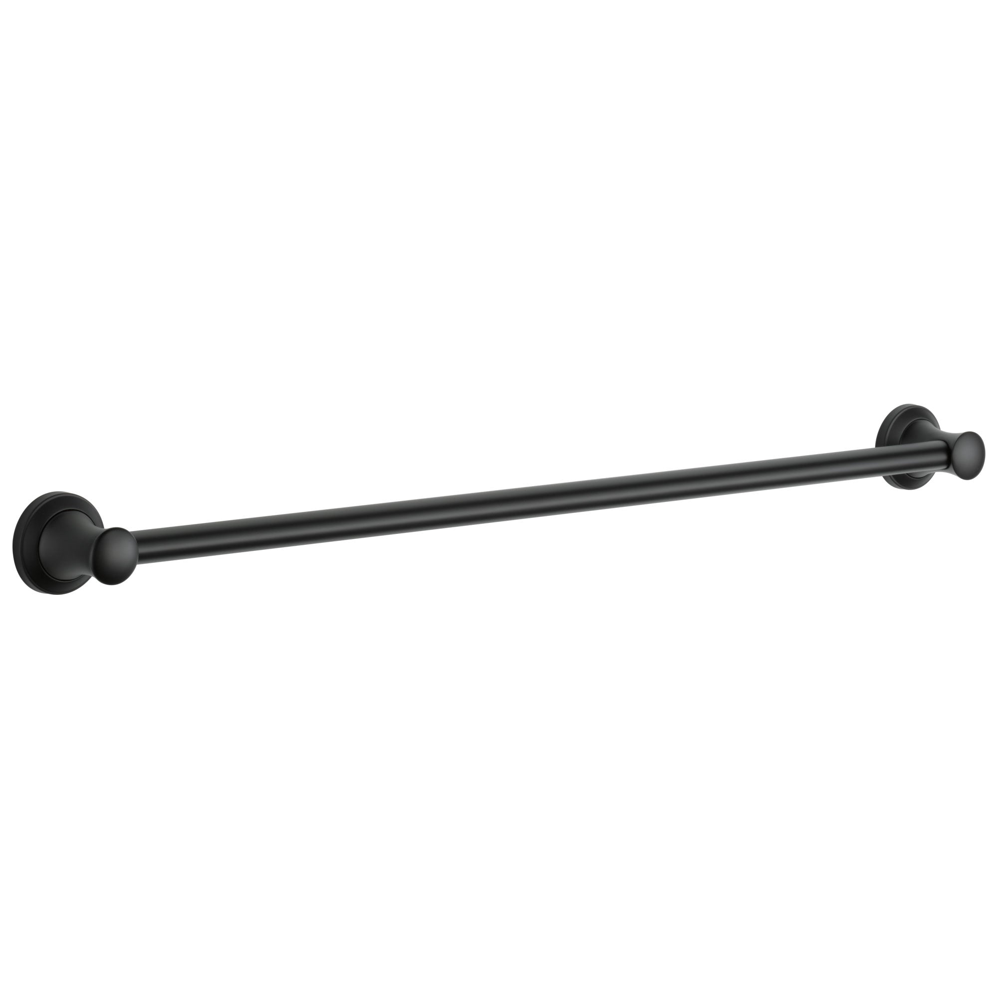 Delta Bath Safety Matte Black Finish 36" Transitional Decorative Grab Bar D41736BL