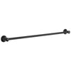 Delta Bath Safety Matte Black Finish 42" Transitional Decorative Grab Bar D41742BL