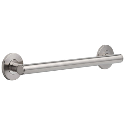 Delta Bath Safety Stainless Steel Finish BASICS Accessory Set Includes: 18" Grab Bar, Corner Shower Shelf, TP Holder with Assist Grab Bar D10112AP