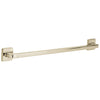 Delta Bath Safety Collection Polished Nickel Finish Angular Modern Decorative Wall Mounted 24" ADA Approved Grab Bar D41924PN