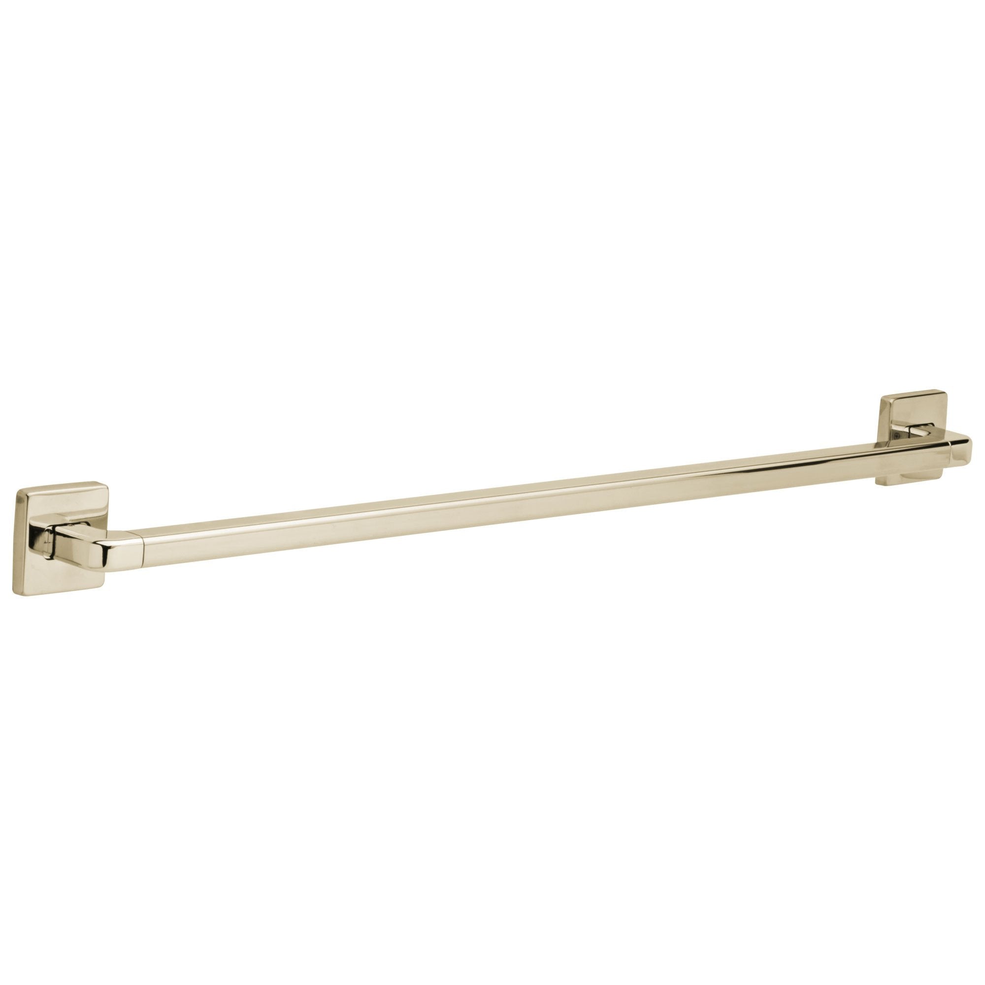 Delta Bath Safety Collection Polished Nickel Finish Angular Modern Decorative Wall Mount 36" Long ADA Grab Bar D41936PN