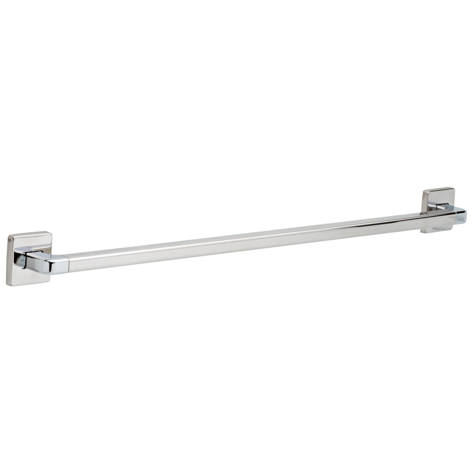 Delta Bath Safety Collection Chrome Finish Angular Modern Decorative ADA Approved Wall Mount 36" Long Grab Bar D41936