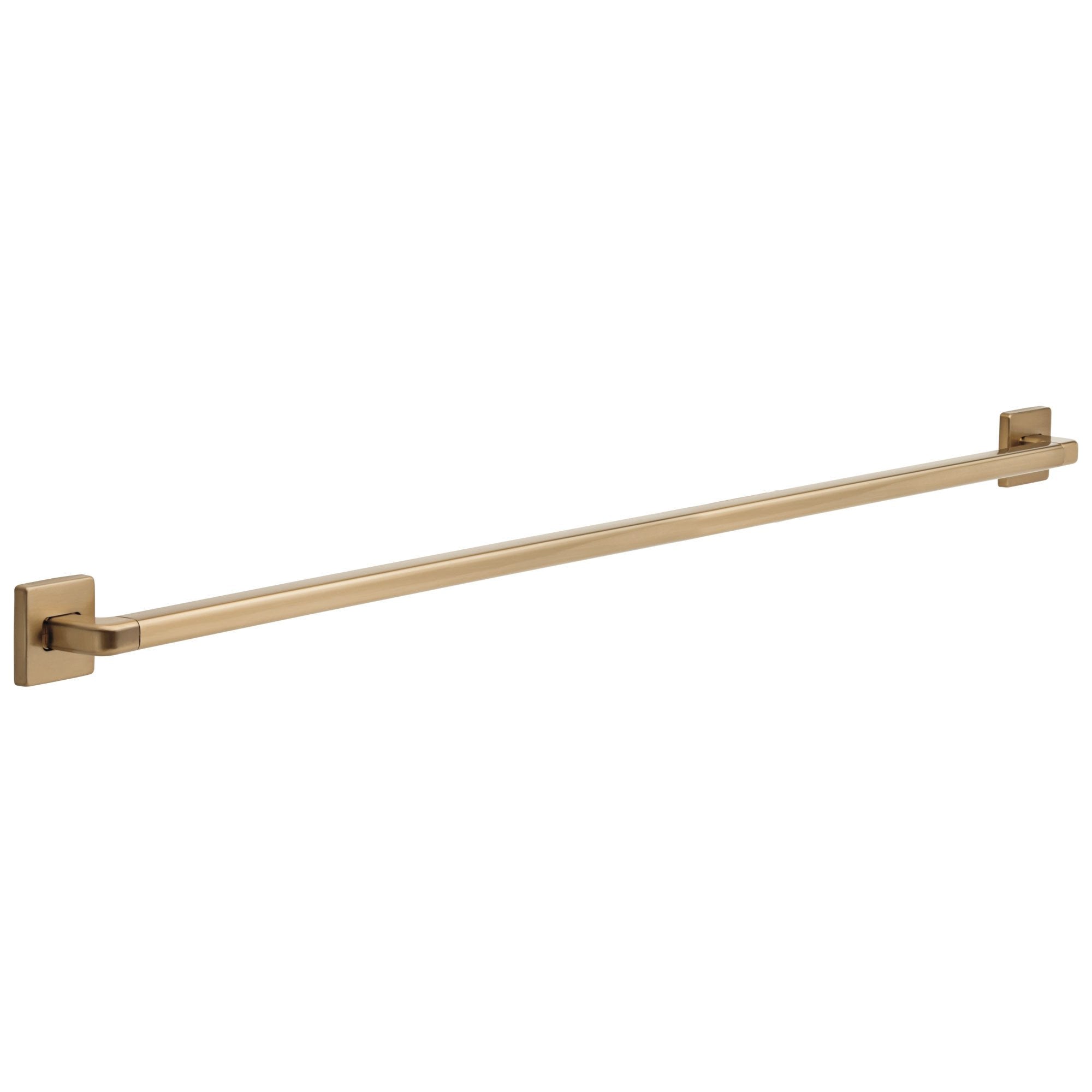 Delta Bath Safety Collection Champagne Bronze Finish Angular Modern Decorative Wall Mount 42" Long ADA Grab Bar / Towel Bar D41942CZ