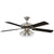 Concord Fans 42" Richmond Stainless Steel Finish Small Ceiling Fan with 3 Lights