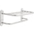 Delta 18 inch Concealed Mount Towel Shelf with Single Towel Bar in Chrome 572860