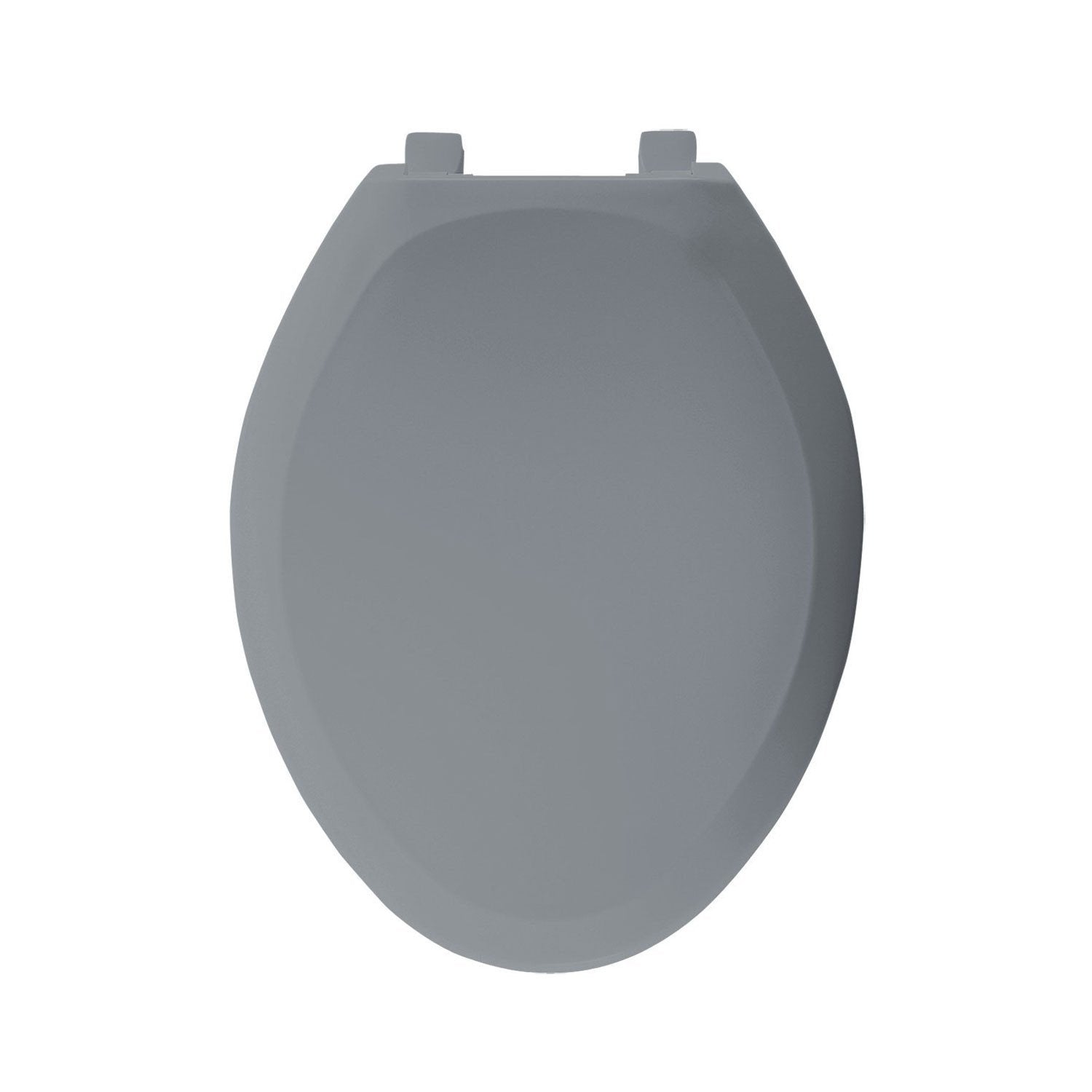 Bemis STA-TITE Slow Close Elongated Closed Front Toilet Seat in Country Grey