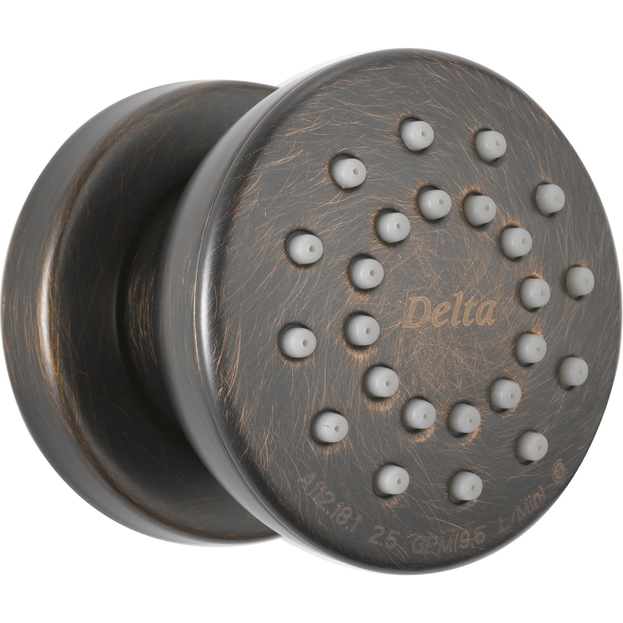 Delta Classic Venetian Bronze Shower Round Body Spray Jet 542622