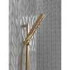 Delta Champagne Bronze Finish H2Okinetic 4-Setting Modern Slide Bar Hand Shower with Hose D51140CZ