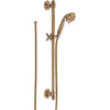 Delta H2Okinetic 3-Spray Handshower with Slide Bar in Champagne Bronze 604240