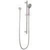 Delta Stainless Steel Finish 4-Setting Hand Shower Spray with Slide Bar, Hose, and Wall Elbow D51361SS