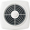 Broan 509 White Square Very Powerful 180 CFM Through Wall Bath Ventilation Fan