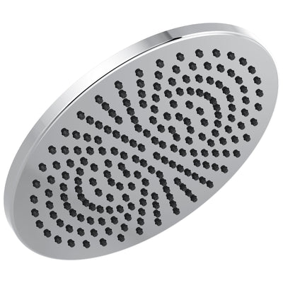 Delta Chrome Finish 11-3/4" Large Round 2.5 GPM Single-Setting Modern Metal Raincan Shower Head D5215825