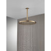 Delta Champagne Bronze Finish 11-3/4" Large Round 1.75 GPM Single-Setting Modern Metal Raincan Shower Head D52158CZ