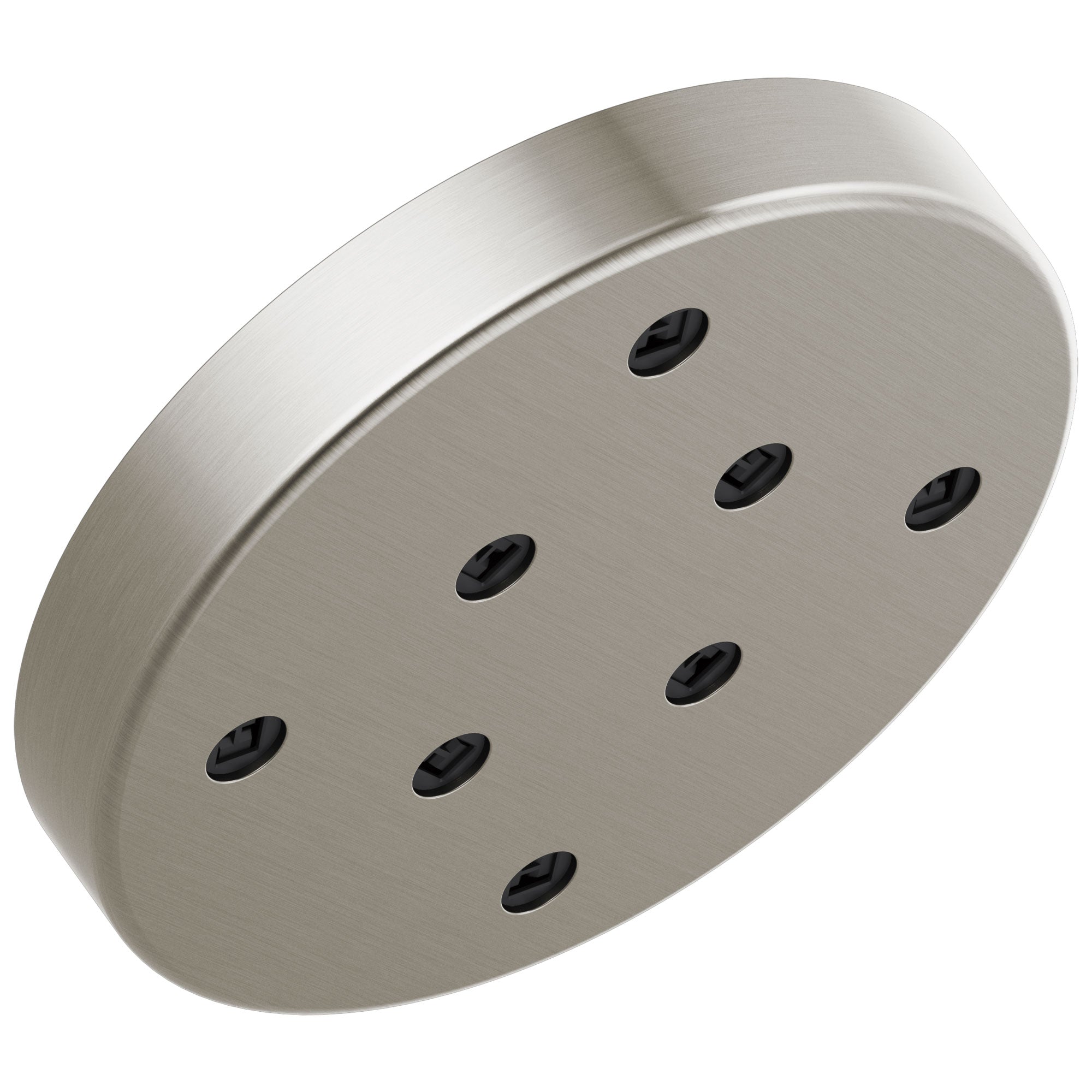 Delta Stainless Steel Finish H2Okinetic Single-Setting Round Metal Raincan Shower Head D52175SS