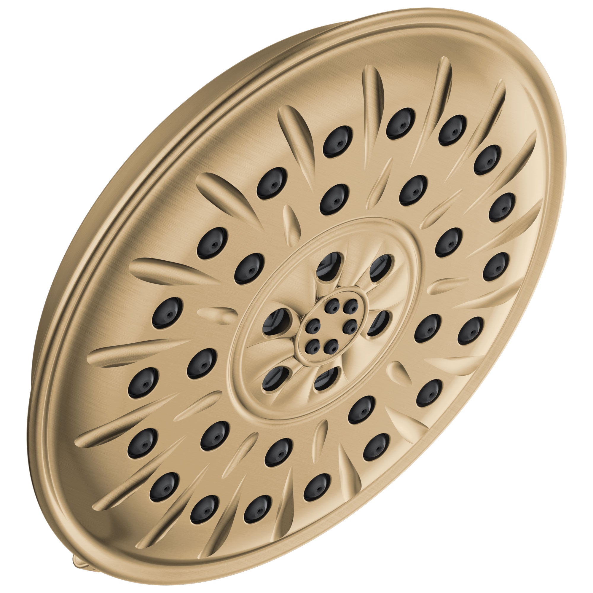 Delta Champagne Bronze Finish 1.75 GPM UltraSoak 4-Setting 8.25" Shower Head D52487CZ