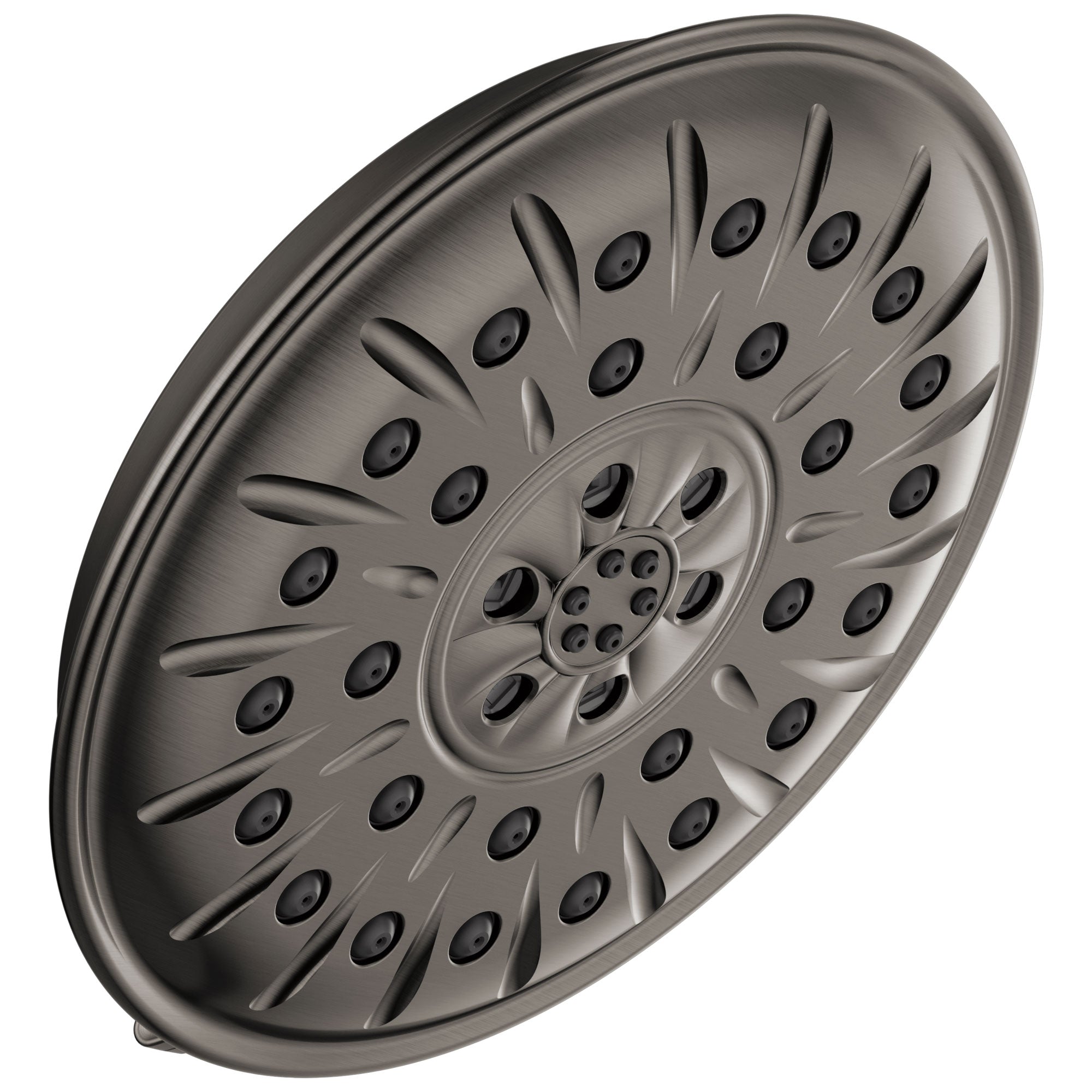 Delta Black Stainless Steel Finish 1.75 GPM UltraSoak 4-Setting 8.25" Shower Head D52487KS