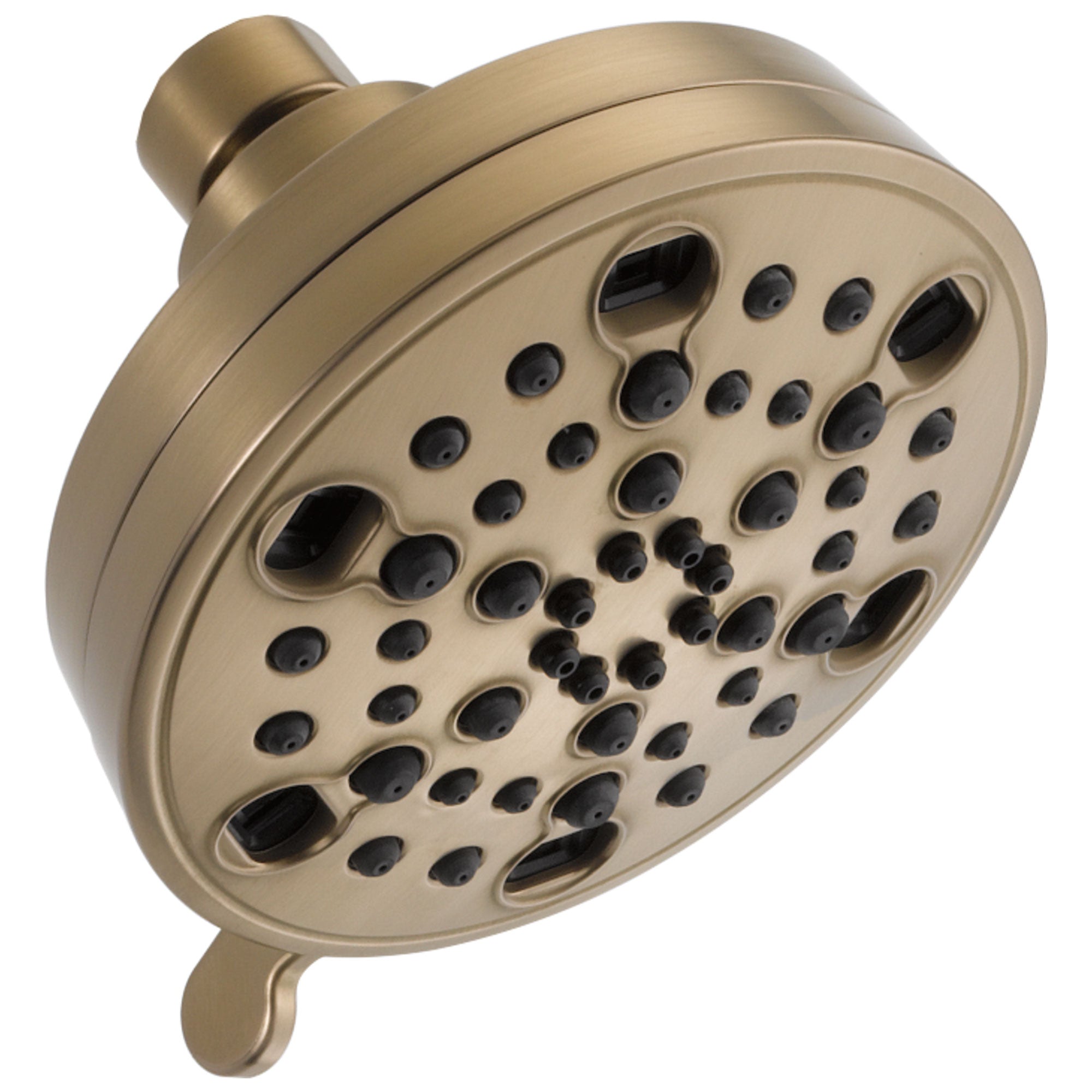 Delta Universal Showering Components Collection Champagne Bronze Finish H2Okinetic 5-Setting Contemporary Shower Head D52638CZ20PK