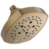 Delta Champagne Bronze Finish 5-Setting H2Okinetic Shower Head D52663CZ