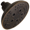 Delta Venetian Bronze Finish H2Okinetic 5-Setting Transitional Raincan Shower Head D52666RB