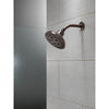 Delta Venetian Bronze Finish H2Okinetic 5-Setting Transitional Raincan Shower Head D52666RB