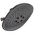 Delta Universal Showering Components Collection Venetian Bronze Finish H2Okinetic 3-Setting Raincan Shower Head D52686RB