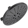 Delta Universal Showering Components Collection Venetian Bronze Finish H2Okinetic 3-Setting Raincan Shower Head D52688RB