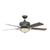 Concord Fans 52" Boardwalk Aged Pecan Outdoor Ceiling Fan with Light Kit