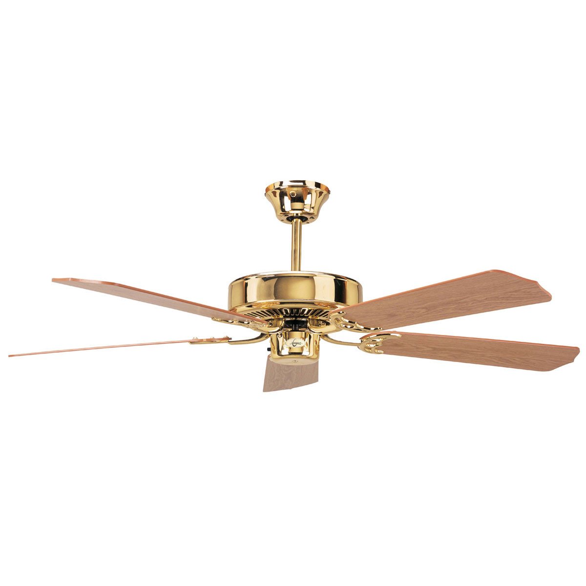 Concord Fans 52" California Home Energy Saver Polished Brass Ceiling Fan