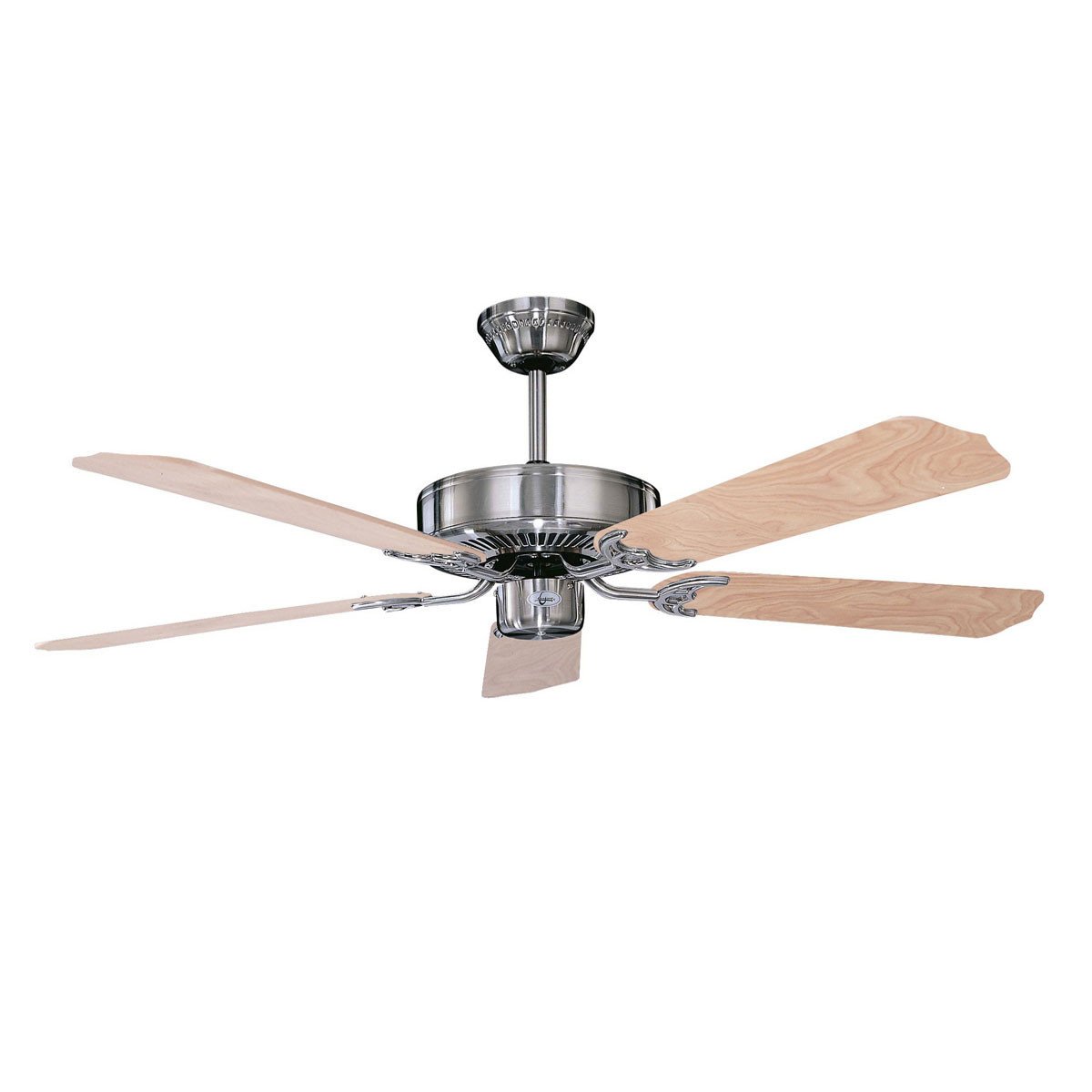 Concord Fans 52" California Home Energy Saver Style Stainless Steel Ceiling Fan