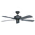 Concord Fans 52" Wet Location Outdoor Graphite Finish Energy Saver Ceiling Fan