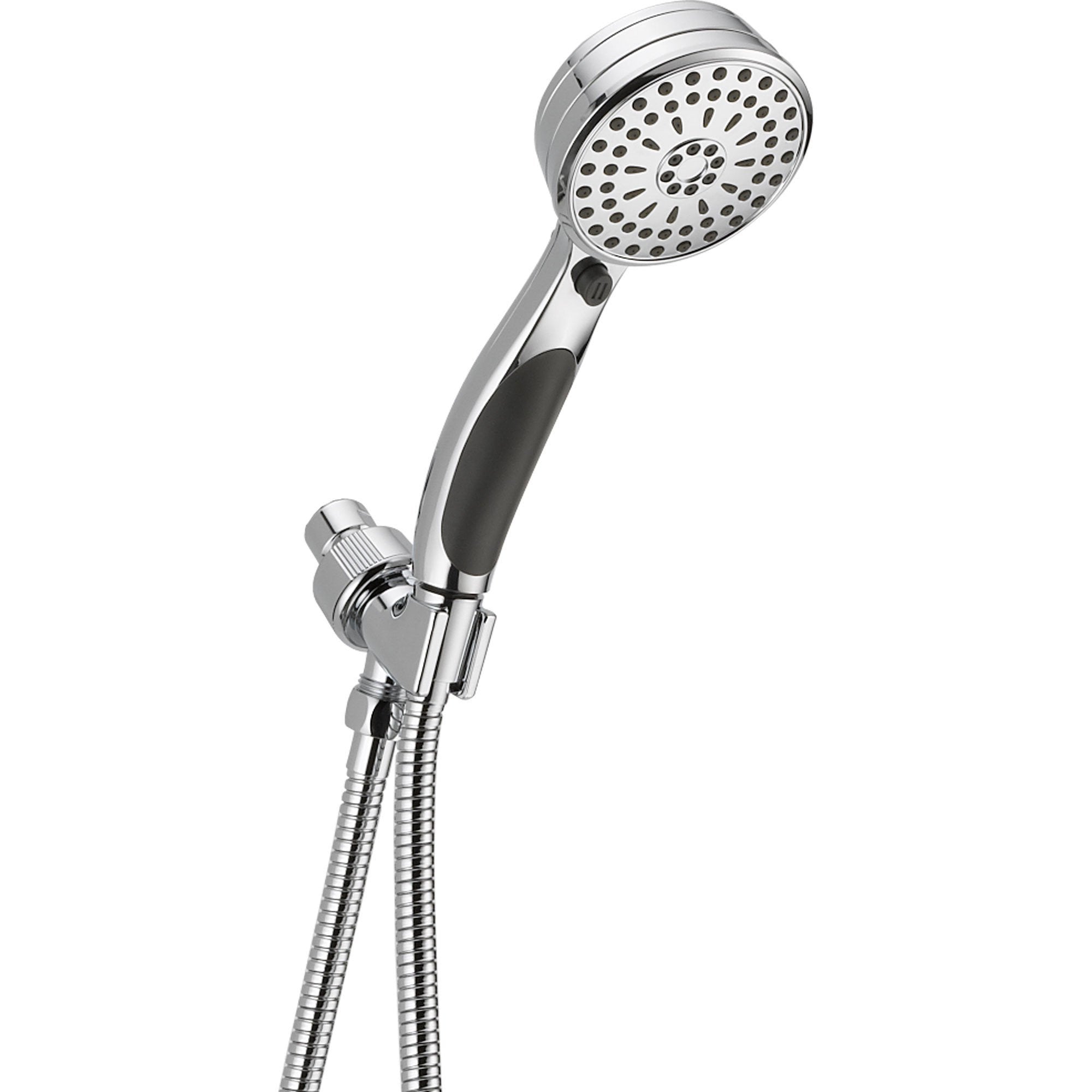 Delta 9-Spray Modern Chrome Shower Mount Handheld Showerhead Faucet 561176