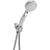 Delta 9-Spray White and Chrome Shower Mount Hand Held Shower Head 563571