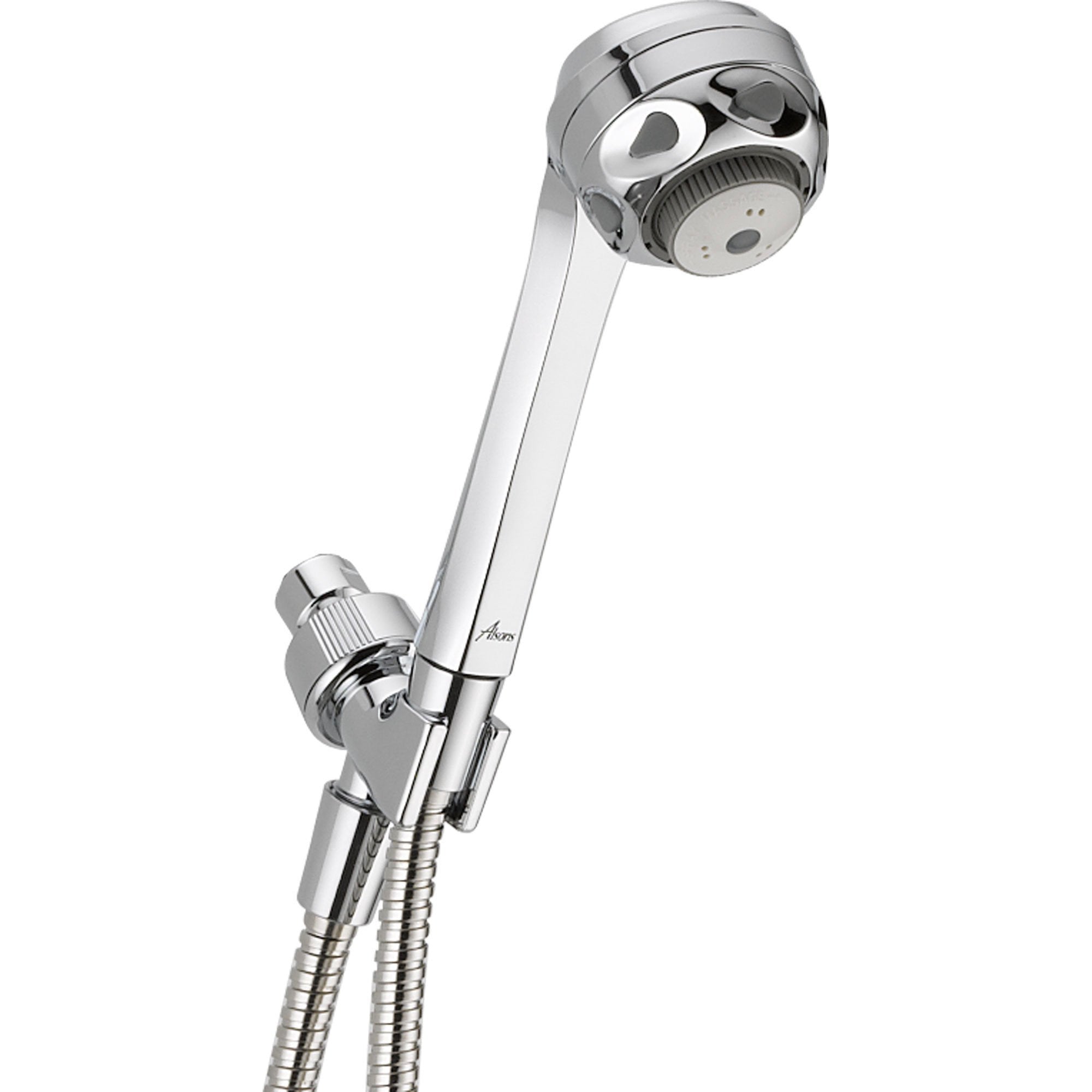 Delta 3-Spray 1.5 gpm Chrome Shower Arm Mount Handheld Shower Head 572984