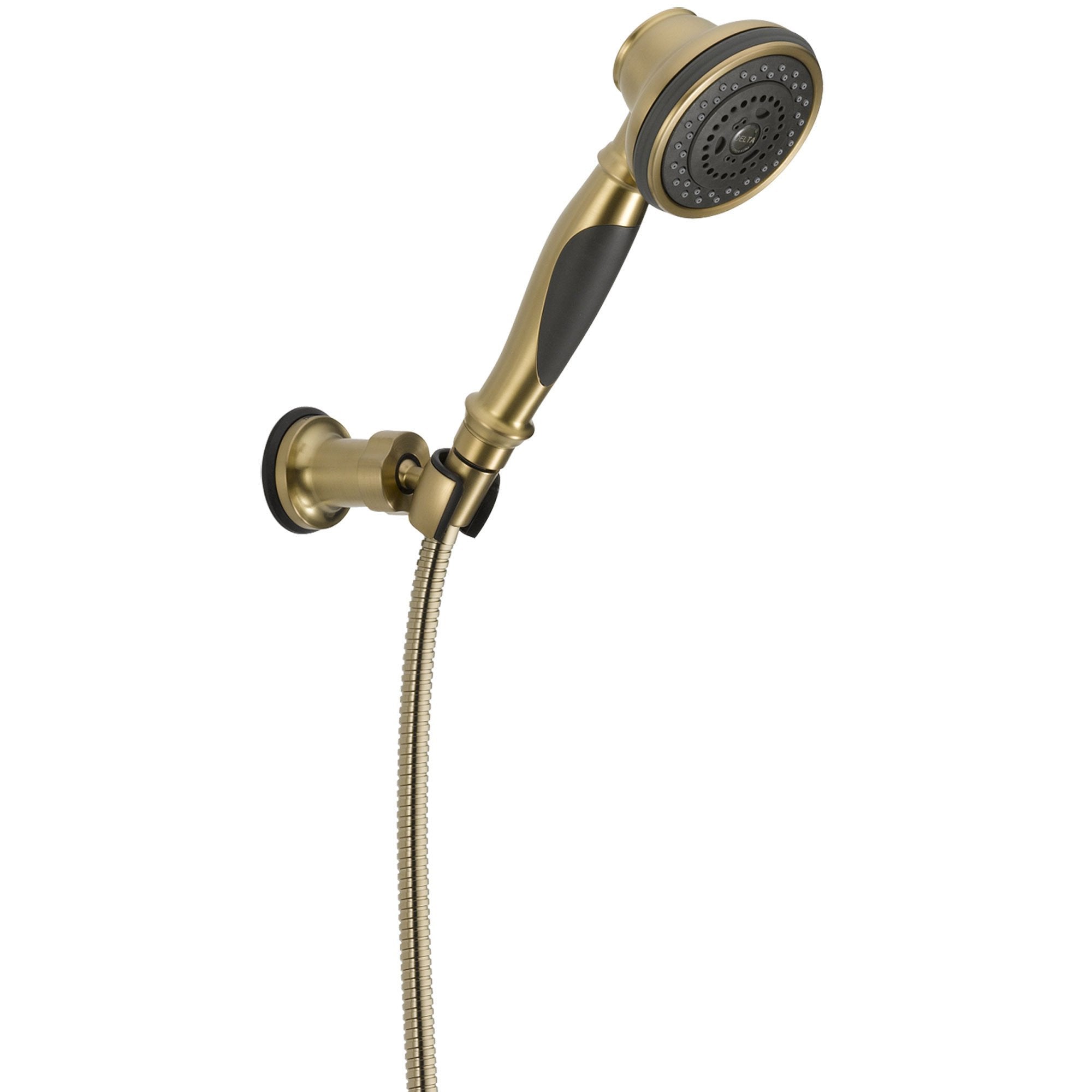 Delta 3-Spray Wall-Mount Hand Shower in Champagne Bronze 563287