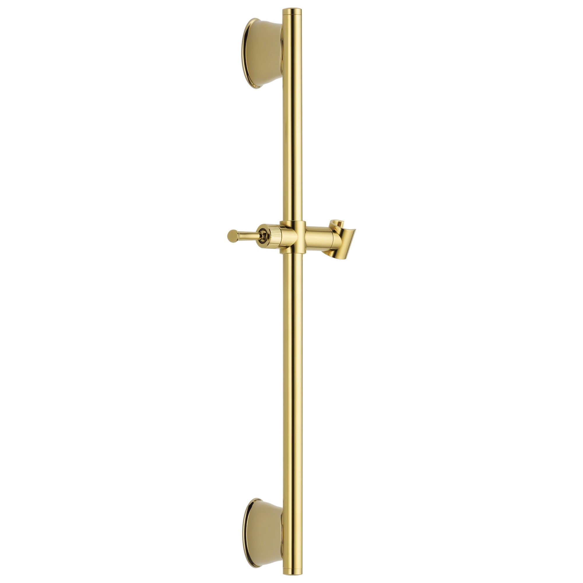 Delta Universal Showering Components Collection Polished Brass Finish 24" Adjustable Wall Mount Hand Shower Slide Bar D55044PBPK