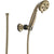 Delta Champagne Bronze Wall Mount Handshower Spray featuring H2Okinetic 604279