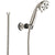 Delta Polished Nickel Wall Mount Handshower Spray featuring H2Okinetic 604280